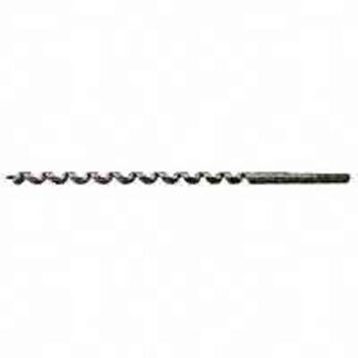 IRWIN 3043004 Auger Drill Bit, 3/8 in Dia, 17 in OAL, Twist Flute, 1-Flute, 3/8 in Dia Shank