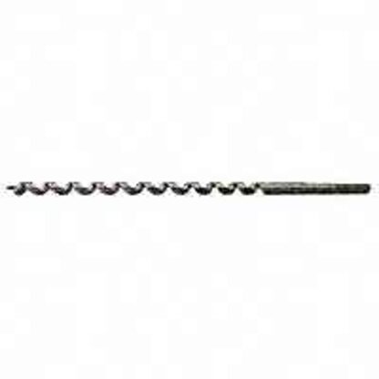 IRWIN 3043004 Auger Drill Bit, 3/8 in Dia, 17 in OAL, Twist Flute, 1-Flute, 3/8 in Dia Shank