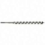 IRWIN 3043005 Auger Drill Bit, 1/2 in Dia, 17 in OAL, Twist Flute, 1-Flute, 3/8 in Dia Shank