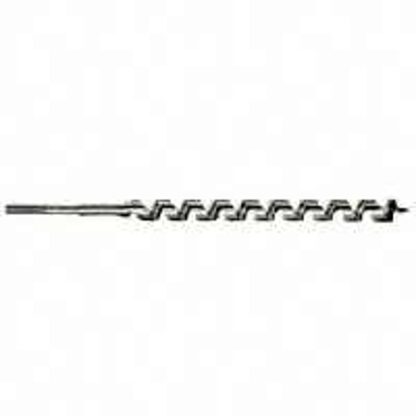 IRWIN 3043005 Auger Drill Bit, 1/2 in Dia, 17 in OAL, Twist Flute, 1-Flute, 3/8 in Dia Shank