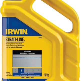 IRWIN 65201 Marking Chalk Refill, Blue, Temporary