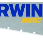 IRWIN 2011201 Coarse Cut Saw, 15 in L Blade, 9 TPI, Steel Blade, Ergonomic Handle, Wood Handle