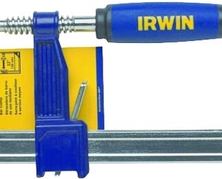 IRWIN QUICK-GRIP 223124 Medium-Duty Bar Clamp, 24 in Max Opening Size, 3-1/8 in D Throat