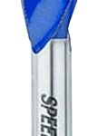 IRWIN SPEEDBOR 3041005 Auger Boring Bit, 7/8 in Dia, 6 in OAL, Tapered Flute, 3-Flute, 1/4 in Dia Shank