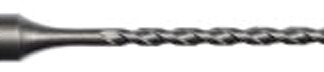 IRWIN 322002 Hammer Drill Bit, 5/32 in Dia, 6 in OAL, Twist Flute, 1-Flute, 2 in Dia Shank, SDS Plus Shank