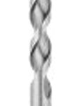 IRWIN 322017 Hammer Drill Bit, 1/4 in Dia, 6 in OAL, Twist Flute, 1-Flute, 2 in Dia Shank, SDS Plus Shank