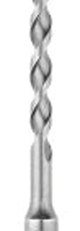 IRWIN 322017 Hammer Drill Bit, 1/4 in Dia, 6 in OAL, Twist Flute, 1-Flute, 2 in Dia Shank, SDS Plus Shank