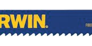 IRWIN 372606P5 Reciprocating Saw Blade, 6 in L, 6 TPI, Cobalt/Steel Cutting Edge