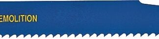 IRWIN 372966P5 Reciprocating Saw Blade, 1.88 in W, 9 in L, 6 TPI, Cobalt/Steel Cutting Edge