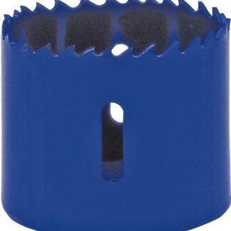 IRWIN 373418BX Hole Saw, 4-1/8 in Dia, 3/8 in Arbor, 4/6 TPI, HSS Cutting Edge