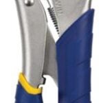 Irwin Vise-Grip Fast Release Series IRHT82573 Locking Plier, 10 in OAL, Blue Handle, Comfort Grip Handle