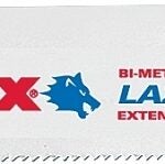 Lenox LAZER 24902T6114R Reciprocating Saw Blade, 1 in W, 6 in L, 14 TPI, HSS Cutting Edge Sells in Quantity of 2