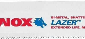 Lenox LAZER 24902T6114R Reciprocating Saw Blade, 1 in W, 6 in L, 14 TPI, HSS Cutting Edge Sells in Quantity of 2