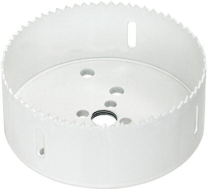 Lenox 1772075 Hole Saw, 4-1/2 in Dia, 1-5/8 in D Cutting, 2L, 3L, 6L, 7L Arbor, 4/6 TPI, HSS Cutting Edge