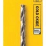 IRWIN 73313 Jobber Drill Bit, 13/64 in Dia, 3-5/8 in OAL, Spiral Flute, 13/64 in Dia Shank, 3-Flat Shank