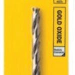 IRWIN 73316 Jobber Drill Bit, 1/4 in Dia, 4 in OAL, Spiral Flute, 1/4 in Dia Shank, 3-Flat Shank