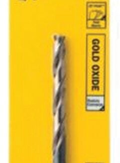 IRWIN 73317 Jobber Drill Bit, 17/64 in Dia, 4-1/8 in OAL, Spiral Flute, 17/64 in Dia Shank, 3-Flat Shank