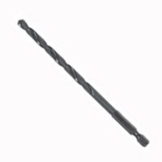 IRWIN 4935632 Jobber Drill Bit, 1/16 in Dia, 2-5/8 in OAL, Spiral Flute, 1/4 in Dia Shank, Hex Shank