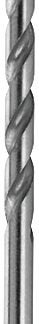 IRWIN 5026003 Drill Bit, 1/4 in Dia, 4 in OAL, Percussion, Spiral Flute, 1-Flute, 1/4 in Dia Shank