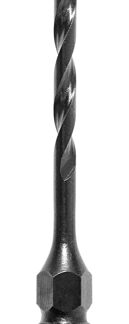 IRWIN 1870566 Installer Bit, 5/32 in Dia, 5 in OAL, Spiral Flute, 2-Flute, 1/4 in Dia Shank, Quick-Change Shank