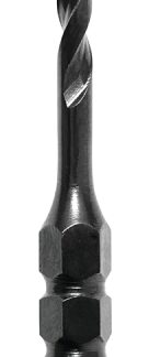 IRWIN 1870567 Installer Bit, 3/16 in Dia, 4 in OAL, Spiral Flute, 2-Flute, 1/4 in Dia Shank, Quick-Change Shank