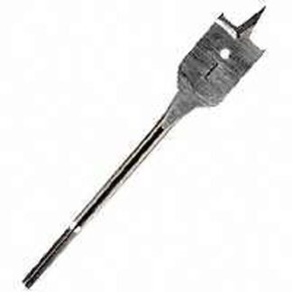 IRWIN 87908 Spade Drill Bit, 1/2 in Dia, 4 in OAL, Flat Flute, 1/4 in Dia Shank, Hex Shank