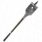 IRWIN 87912 Spade Drill Bit, 3/4 in Dia, 4 in OAL, Flat Flute, 1/4 in Dia Shank, Hex Shank