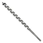 IRWIN 3043006 Auger Drill Bit, 9/16 in Dia, 17 in OAL, Twist Flute, 1-Flute, 7/16 in Dia Shank