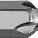 IRWIN 91841 Insert Bit, NO 2, Phillips, 1/4 in Hex Shank, 1 in L, Steel