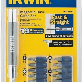 Irwin 3057013DS Magnetic Drive Set, 13 Pieces, Steel