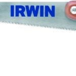 IRWIN 2014200 Utility Saw, 11-1/2 in L Blade, 10 TPI, Steel Blade, Hardwood Handle