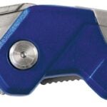 IRWIN 1858319 Utility Knife, 2-1/2 in L Blade, Bi-Metal Blade, Straight Handle, Blue Handle