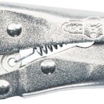 IRWIN Original Series 1402L3 Locking Plier with Wire Cutter, 6 in OAL, 2 in Jaw Opening, Plain-Grip Handle, 2 in L Jaw