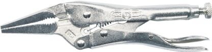 IRWIN Original Series 1402L3 Locking Plier with Wire Cutter, 6 in OAL, 2 in Jaw Opening, Plain-Grip Handle, 2 in L Jaw