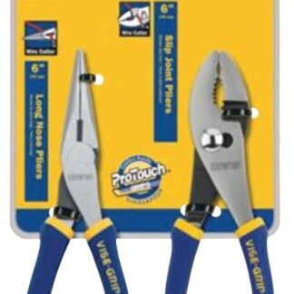 IRWIN 2078702 Plier Set, Nickel Chromium Steel, Blue/Yellow