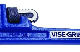 IRWIN 274101 Pipe Wrench, 1-1/2 in Jaw, 10 in L, Iron, I-Beam Handle