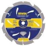 IRWIN 4935624 Circular Saw Blade, 10 in Dia, 5/8 in Arbor, 6-Teeth, Carbide Cutting Edge