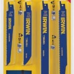 IRWIN 4935496 Reciprocating Saw Blade Set, 11-Piece, Bi-Metal