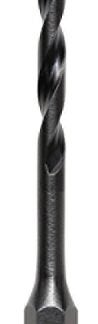 IRWIN 1870542 Impact Drill Bit, 5/32 in Dia, 4 in OAL, 1-Flute, 1/4 in Dia Shank, Hex Shank