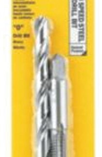 IRWIN 80238 Tap and Drill Bit Set, HCS/HSS