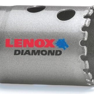 Lenox Diamond 1211824DGHS Hole Saw, 1-1/2 in Dia, 1-5/8 in D Cutting