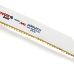 Lenox Gold 21090966GR Reciprocating Saw Blade, 7/8 in W, 9 in L, 6 TPI, HSS Cutting Edge