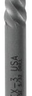 IRWIN POWER-GRIP 53401 Screw Extractor, EX-1 Extractor, 3/32 to 5/32 in, 2.5 to 4 mm, #3 to #6 Bolt/Screw, Spiral Flute