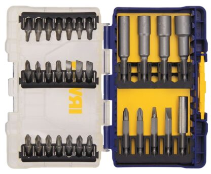 IRWIN IWAF1230 Screwdriver Bit Set, 30-Piece