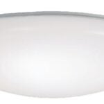 Metalux FM11WRCCR Round Flush Mount Ceiling Light, 120 V, 14 W, LED Lamp, 1100 Lumens Lumens, Steel Fixture