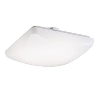 Metalux FM CCT Series FM9WSCCR Flush Mount Fixture, 120 V, 11.3 W, LED Lamp, 890 Lumens