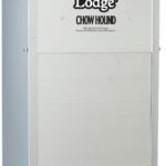 Pet Lodge CH25 Pet Feeder, 25 lb Volume, Galvanized Steel