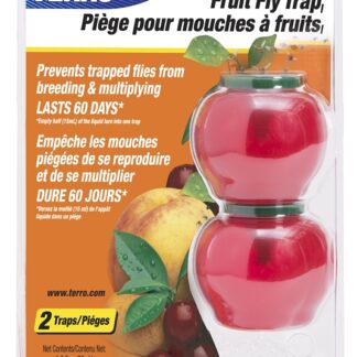 Terro T2502CAN Fruit Fly Trap, Liquid, Vinegar, 1 fl-oz