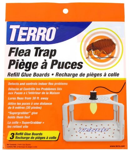 TERRO T231 Flea Trap Refill Glue Board