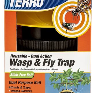 TERRO T512 Wasp and Fly Trap, Liquid, Vinegar